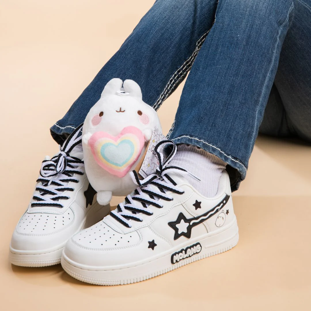Bobo's House x Molang Star Casual Sneakers - Unisex - Image 11