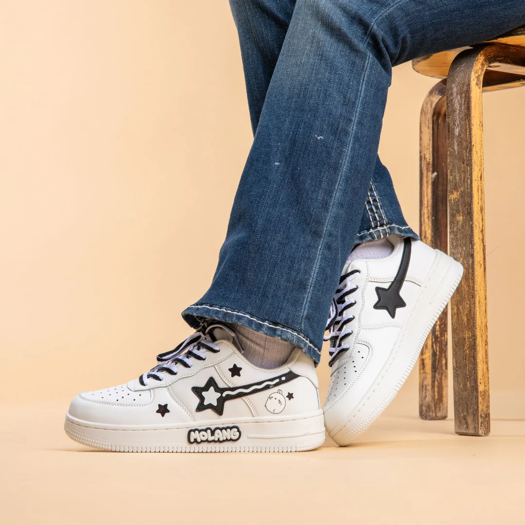 Bobo's House x Molang Star Casual Sneakers - Unisex - Image 8