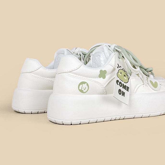 Cheerful Dinosaur Chunky Casual Sneakers – Women's - Image 5