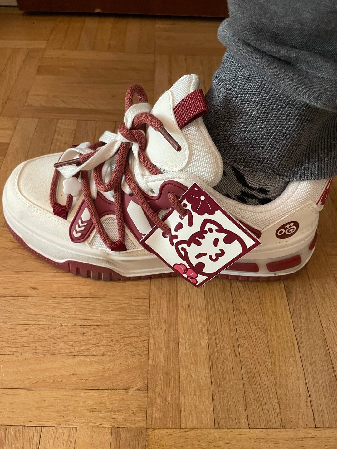 Chubby Neko Chunky Casual Sneakers - Unisex - Image 13