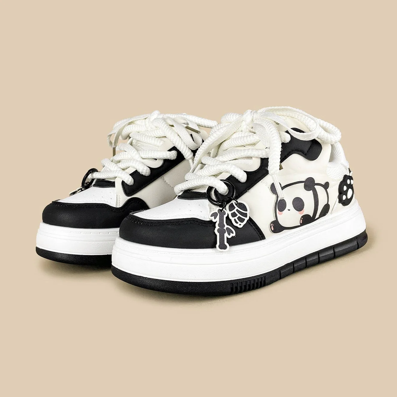 Chubby Panda Paws Chunky Casual Sneakers – Unisex - Image 5