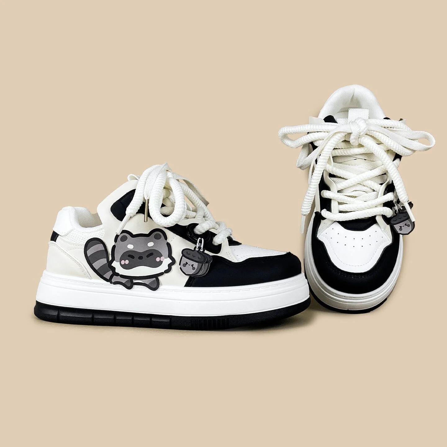 Chubby Raccoon Chunky Casual Sneakers – Unisex - Image 5