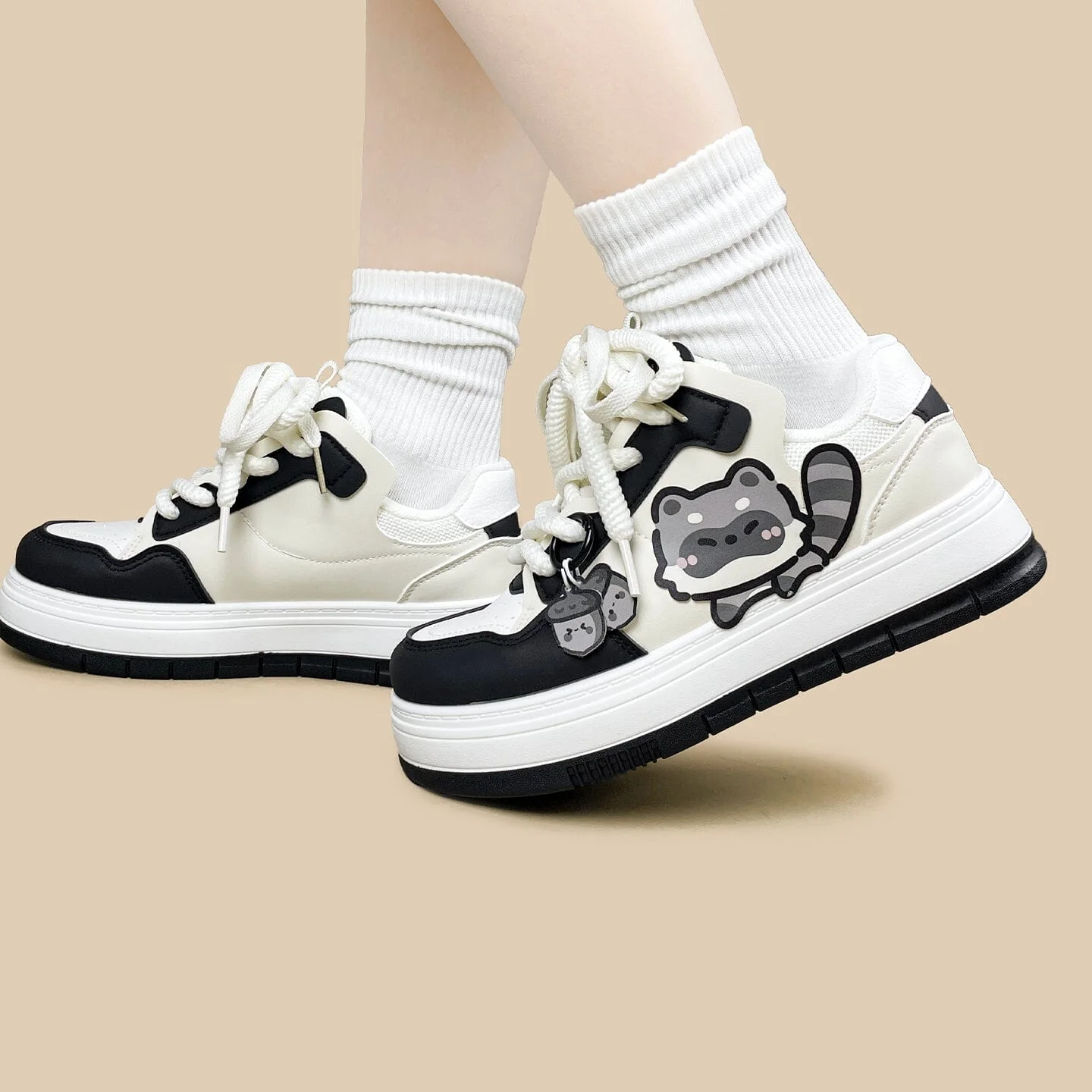 Chubby Raccoon Chunky Casual Sneakers – Unisex - Image 6