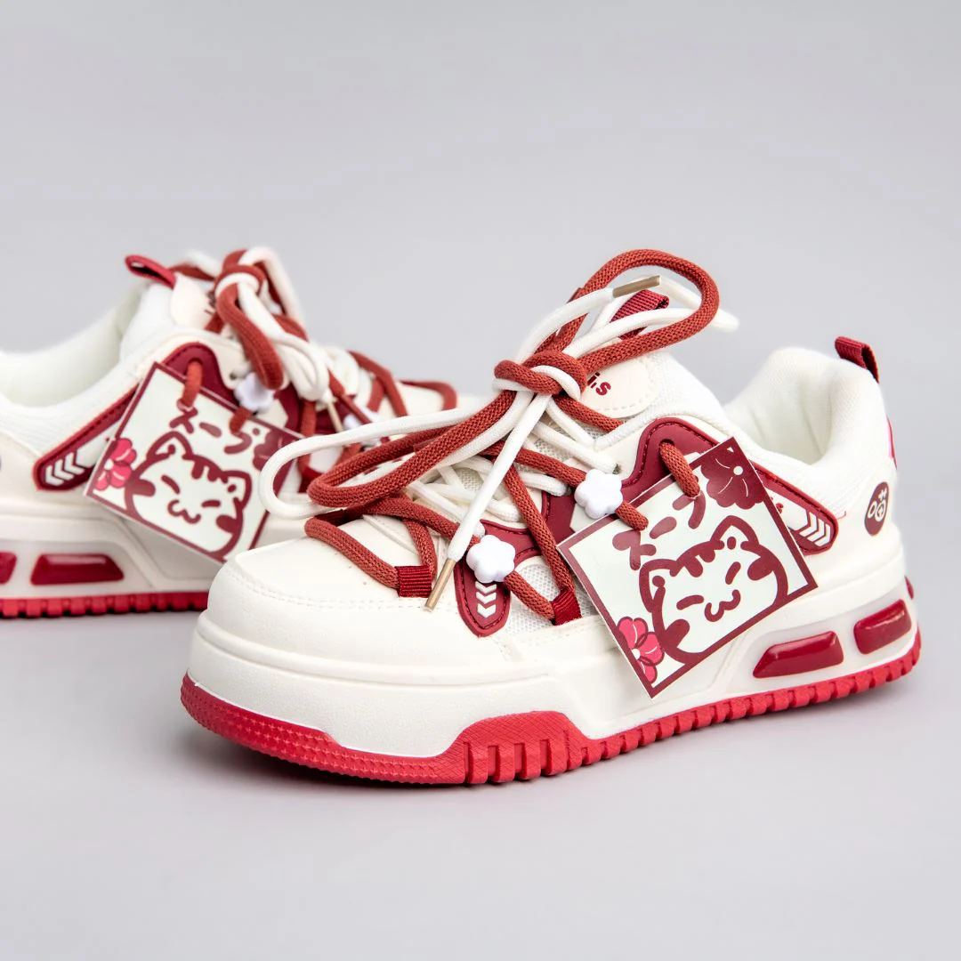 Chubby Neko Chunky Casual Sneakers - Unisex - Image 5
