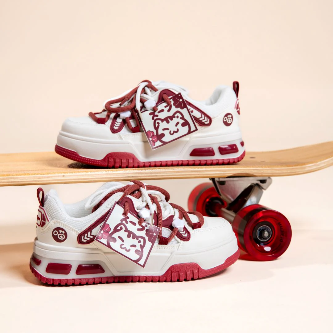 Chubby Neko Chunky Casual Sneakers - Unisex - Image 9