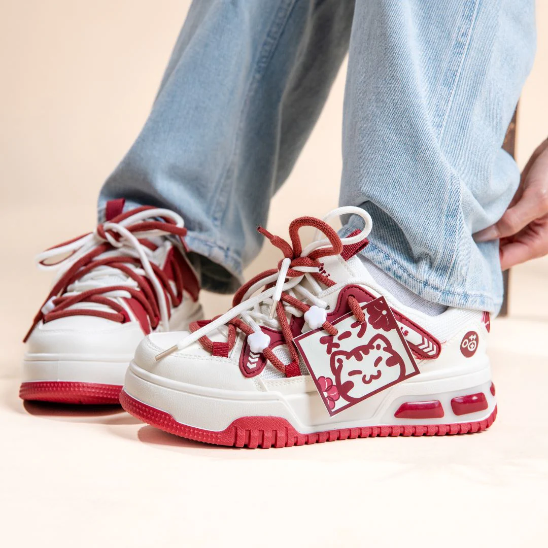 Chubby Neko Chunky Casual Sneakers - Unisex - Image 6