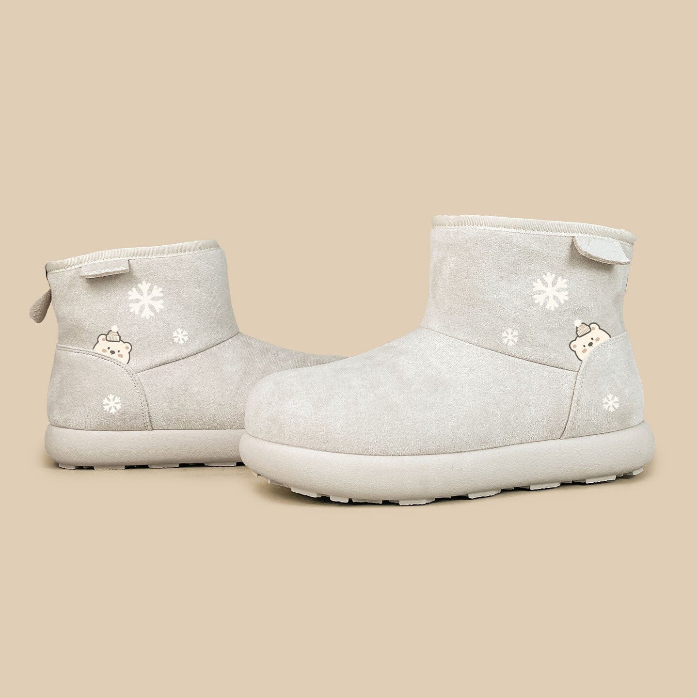 *CLEARANCE* Cozy Polar Bear White Winter Boots - Women's - Image 3