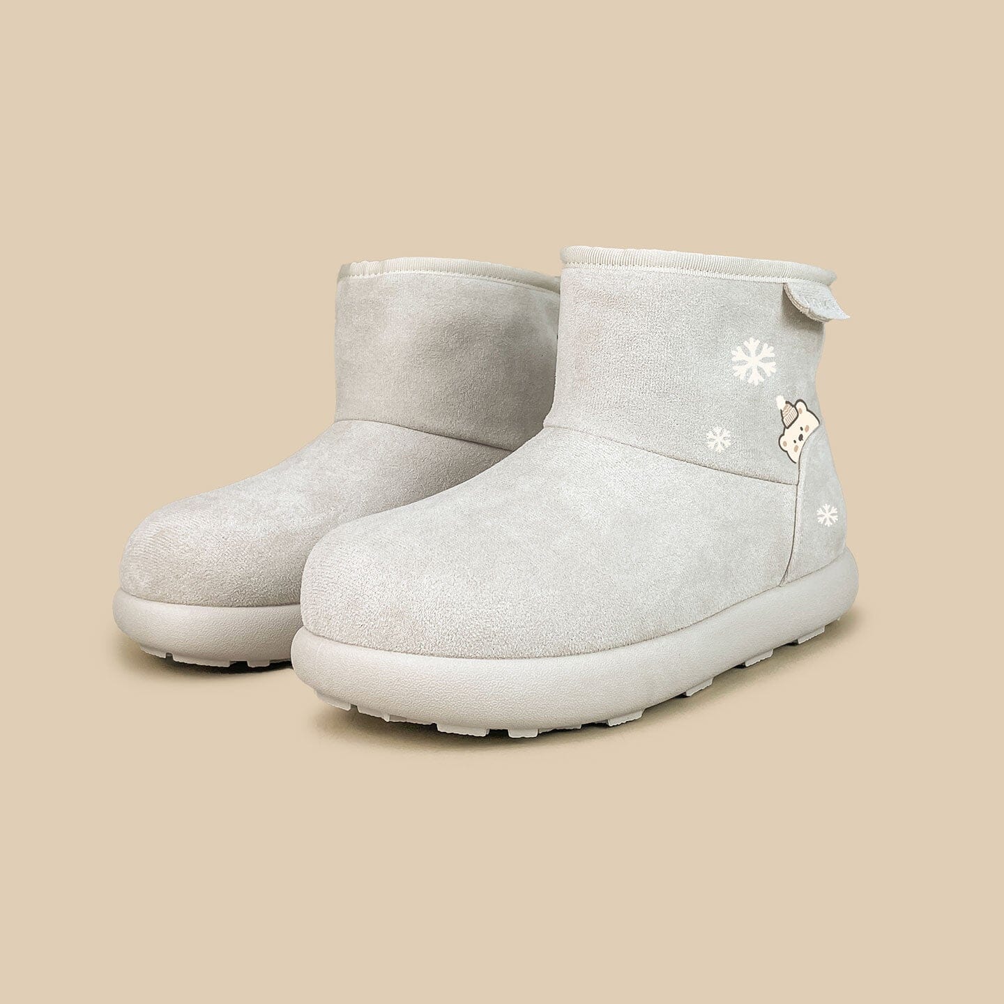 *CLEARANCE* Cozy Polar Bear White Winter Boots - Women's - Image 4