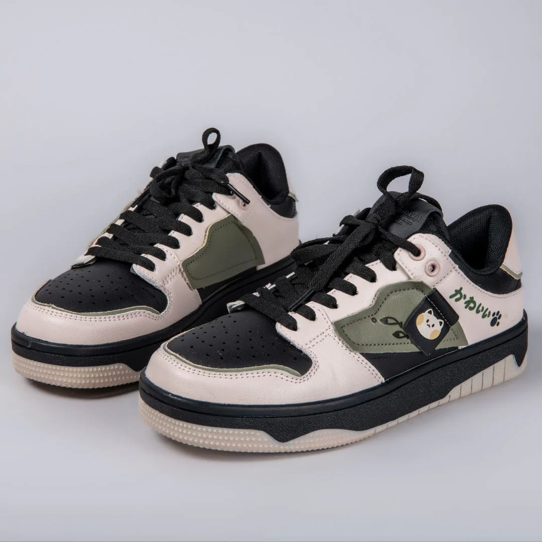 *CLEARANCE* Kawaii Neko Chunky Casual Sneakers - Unisex - Image 3