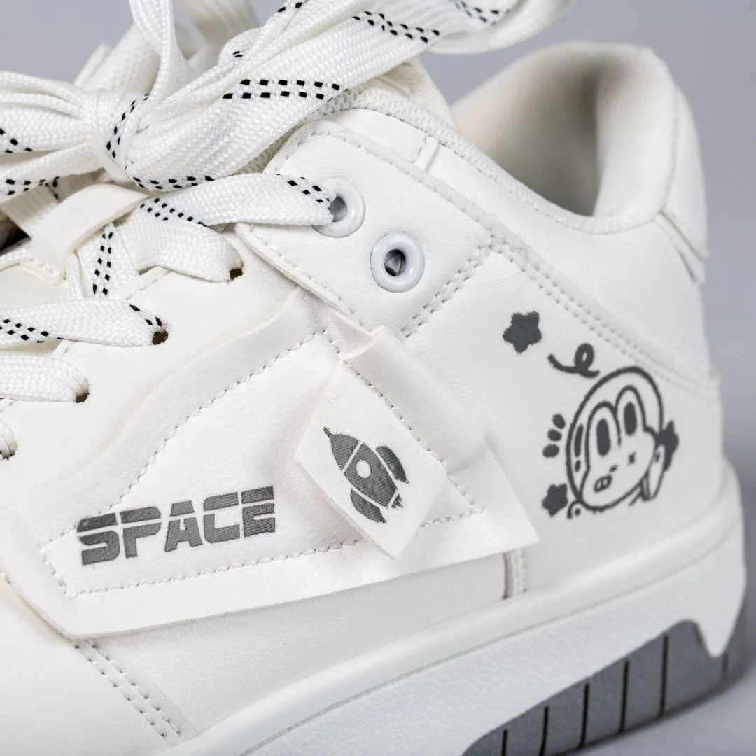 *CLEARANCE* Out in Space Bunny Casual Sneakers - Women's - Image 2