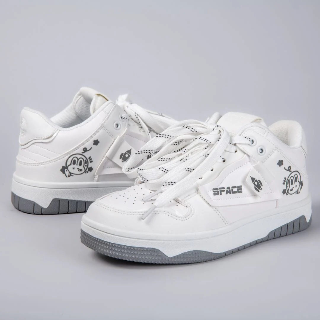 *CLEARANCE* Out in Space Bunny Casual Sneakers - Women's - Image 3