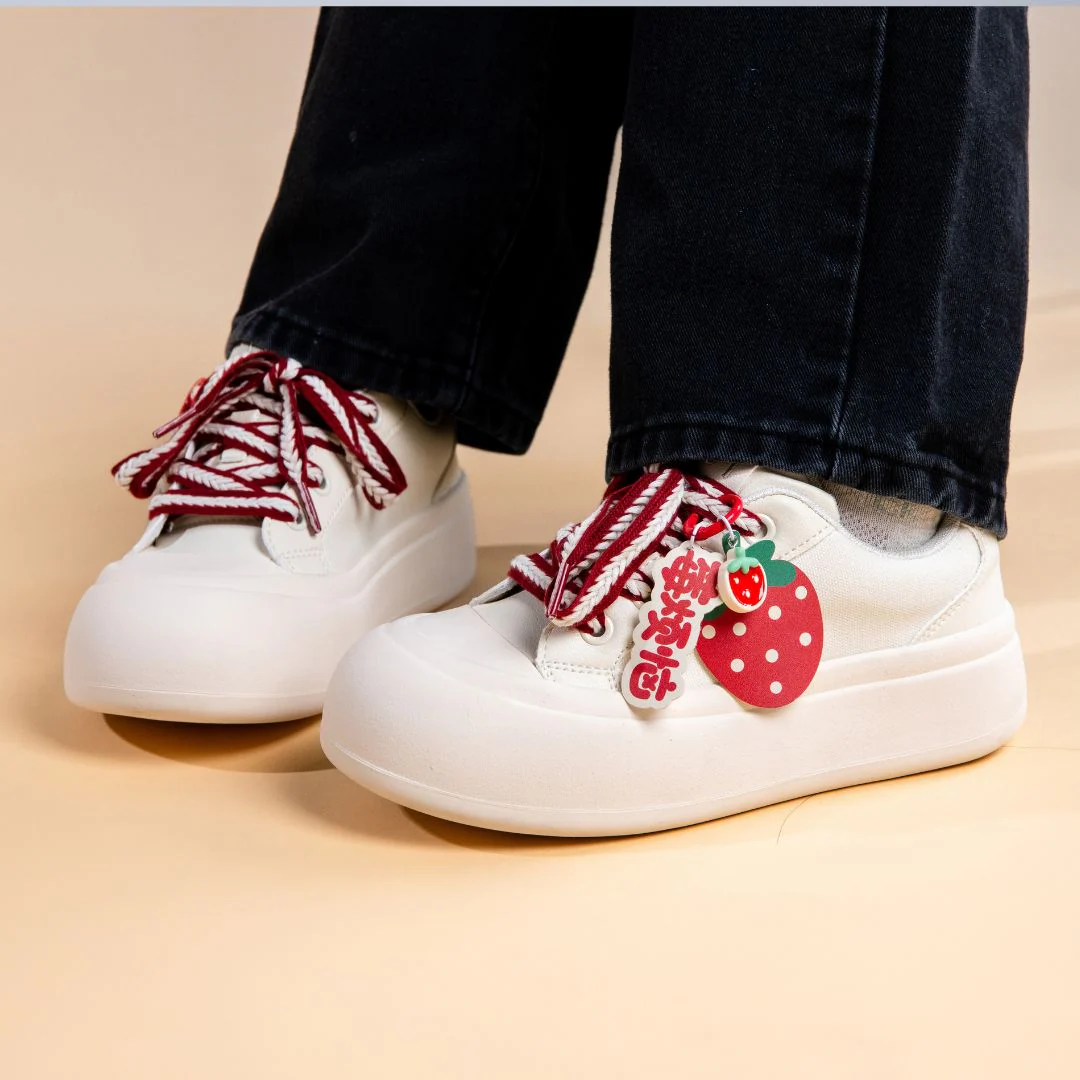 Sweet Escape Strawberry Edition Chunky Sneakers - Women's - Image 6
