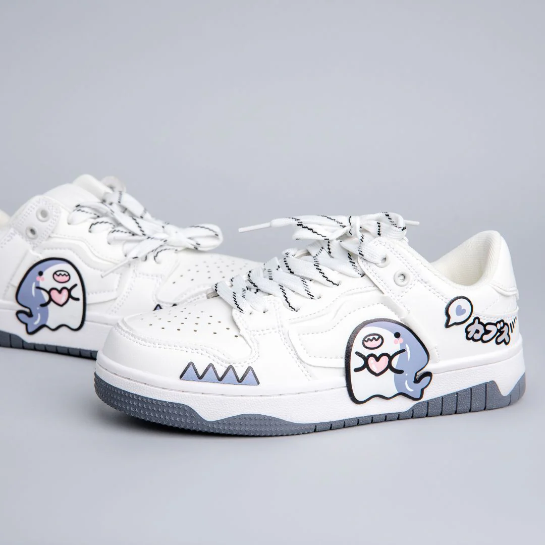 Ultra Chubby Kabbu Sharku Casual White Sneakers - Women's - Image 3