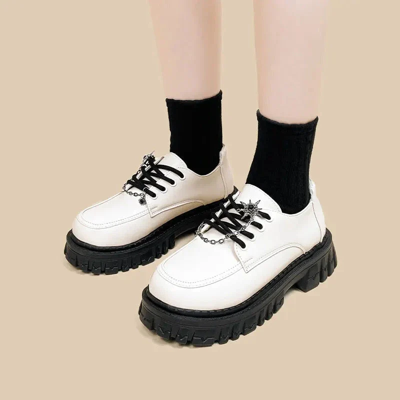 *CLEARANCE* Ultra Chunky Sole Compass Stars Classic Loafers - Women's - Image 2