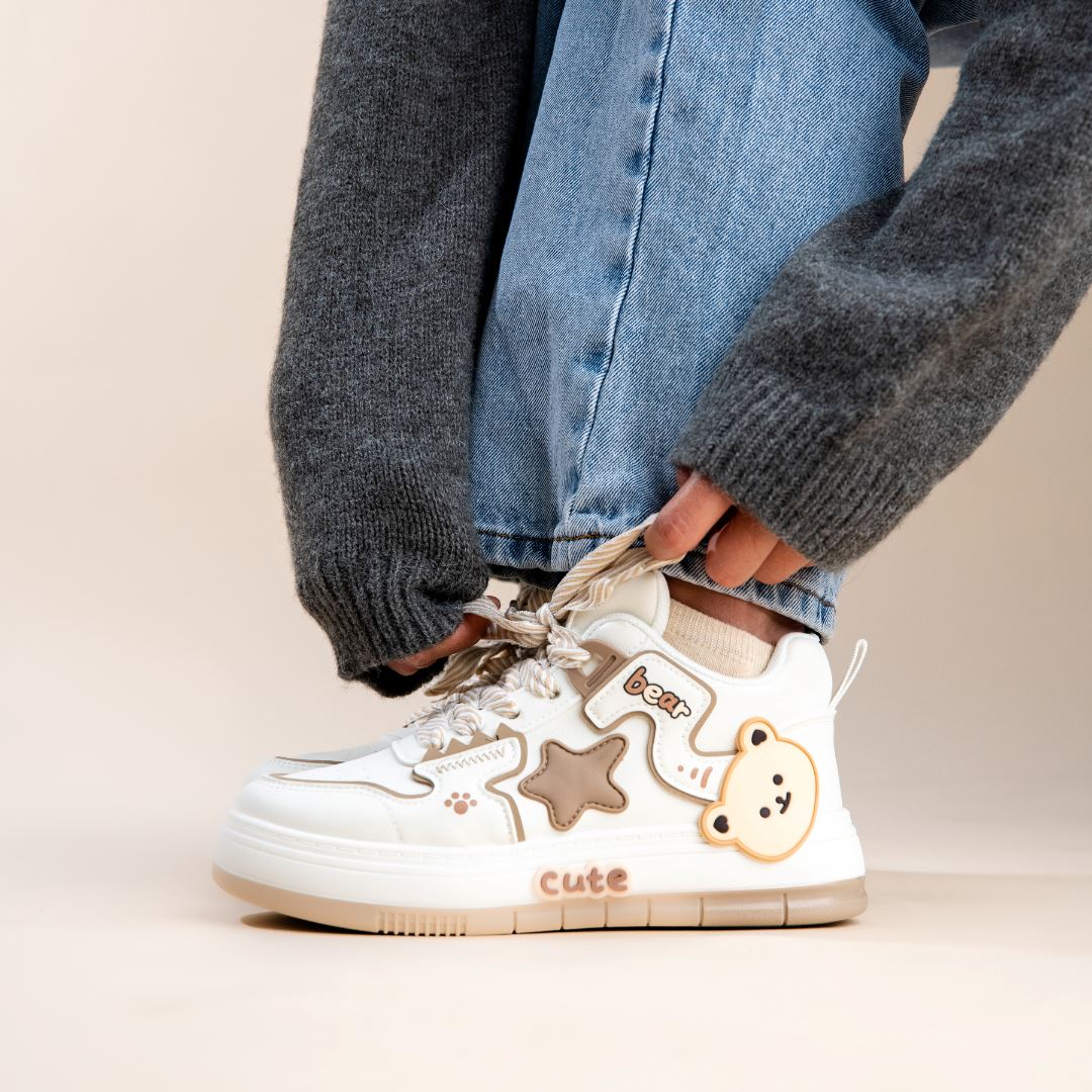 Ultra Friendly Bear Chunky Mid Top Shoes - Women's - Image 5