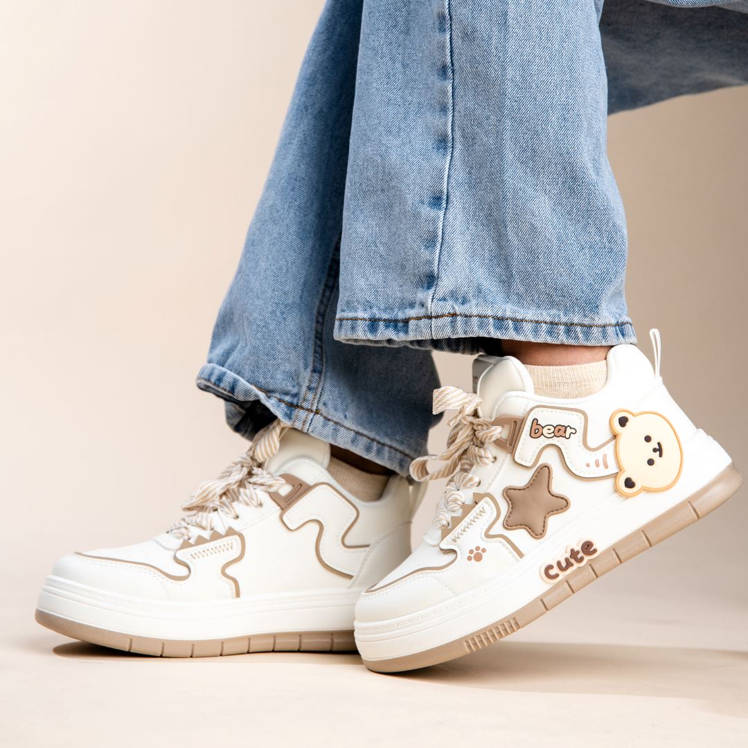 Ultra Friendly Bear Chunky Mid Top Shoes - Women's - Image 8