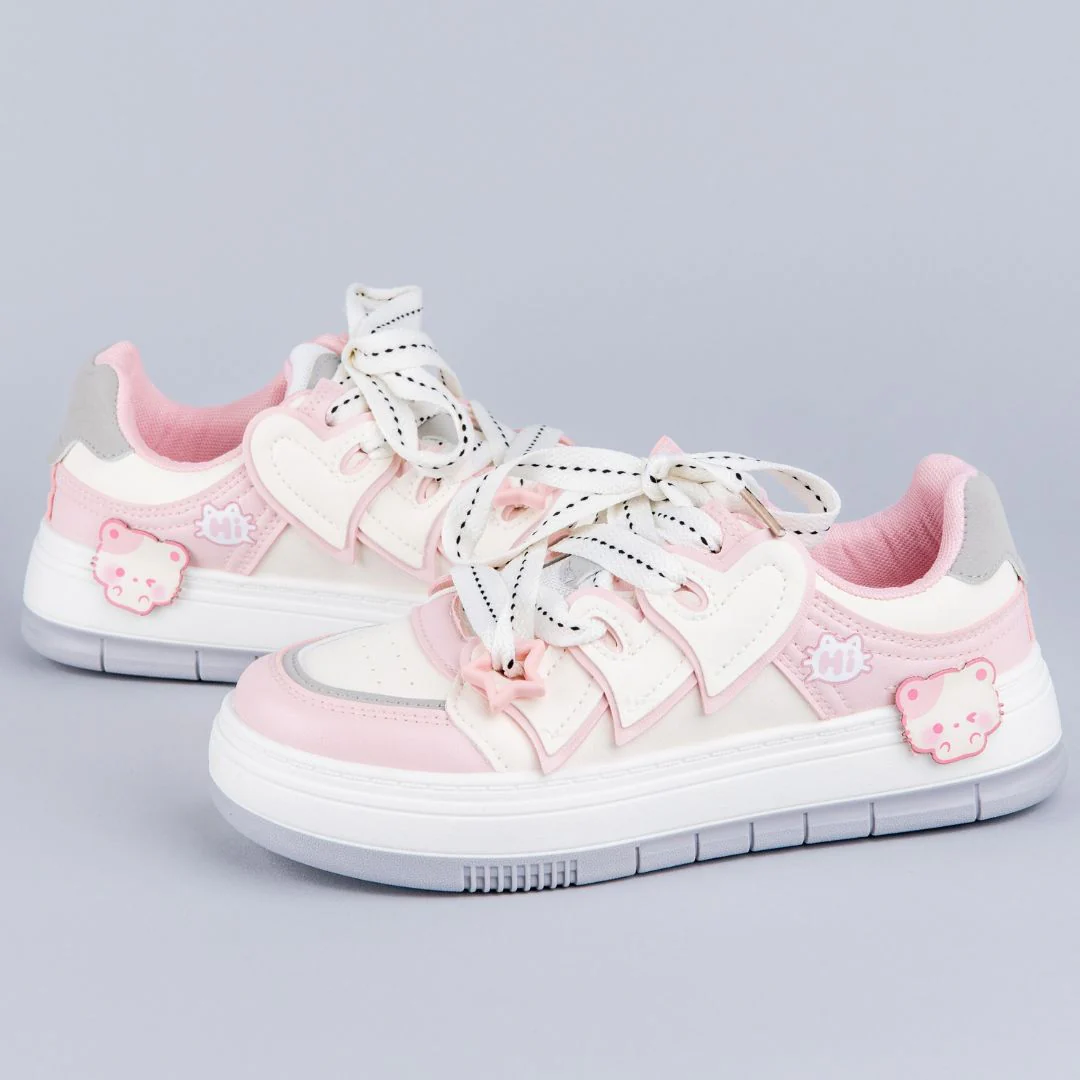 Ultra Friendly Kitty Casual Chunky Shoes - Unisex - Image 4