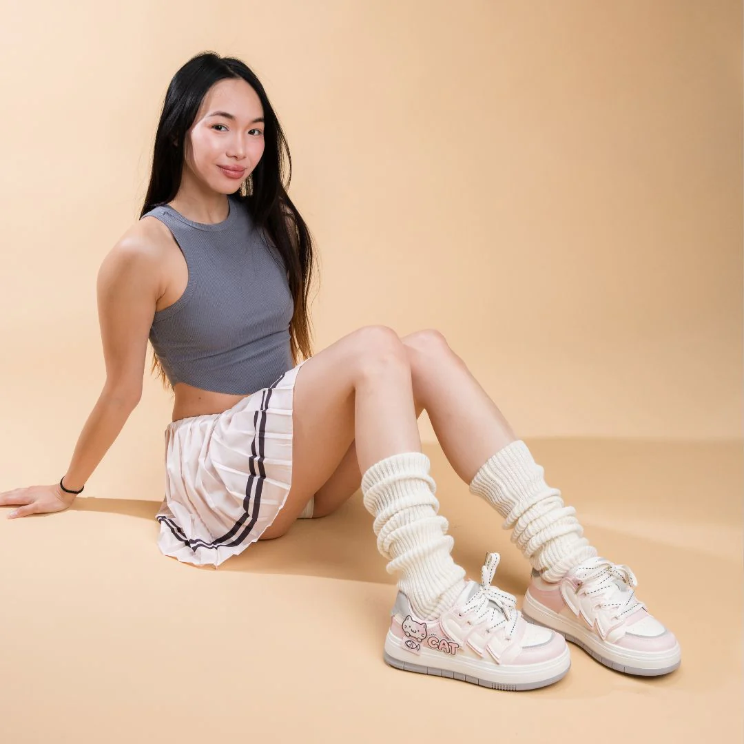 Ultra Hungry Kitty Cat Casual Chunky Shoes - Unisex - Image 5