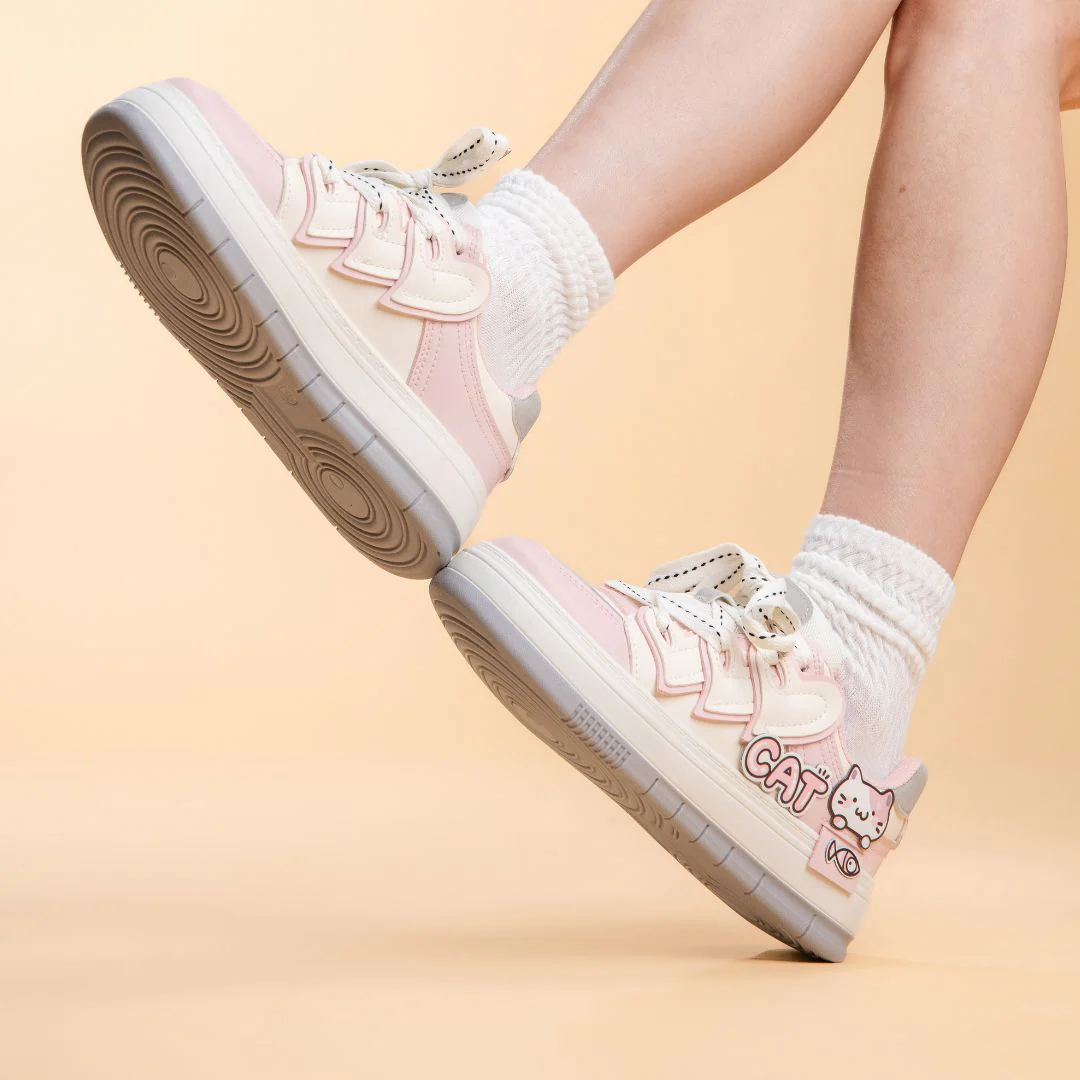 Ultra Hungry Kitty Cat Casual Chunky Shoes - Unisex - Image 9