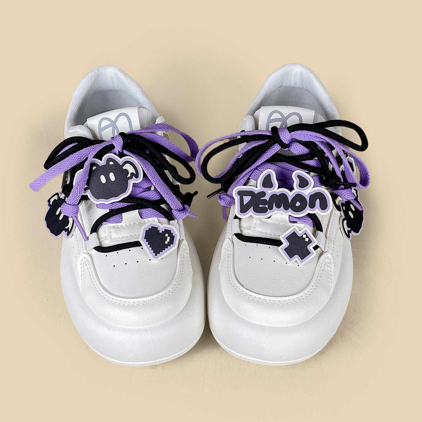 Dark Purple Demon Shoe Charms Set - Image 4