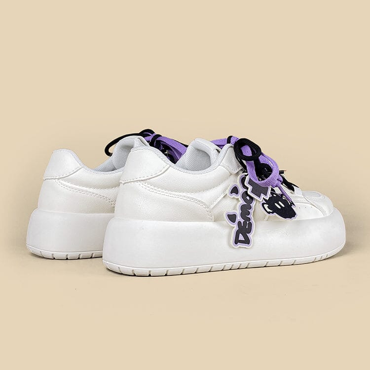Kawaii Purple Demon Chunky Sneakers - Women's - Image 4
