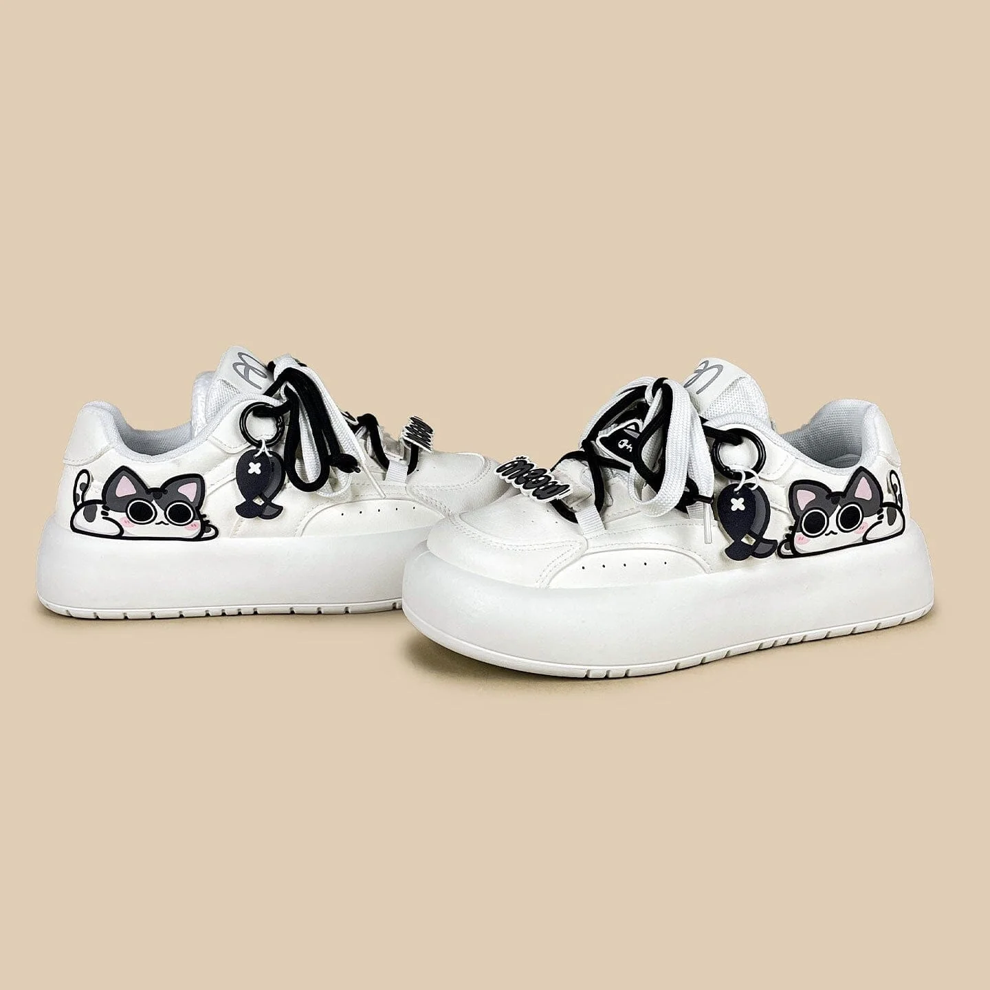 Little Meow Charms Chunky Sneakers - Women's - Image 5
