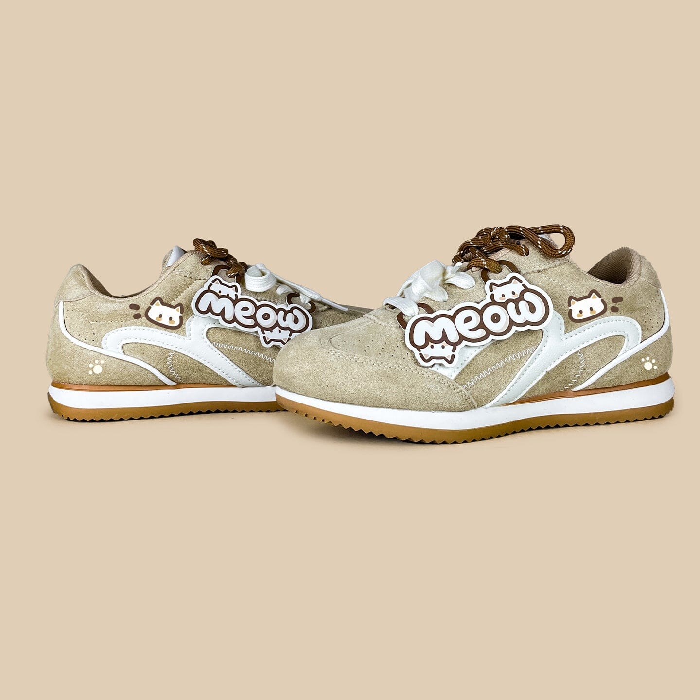 Meow Suede Retro Runner Sneakers – Women's - Image 5