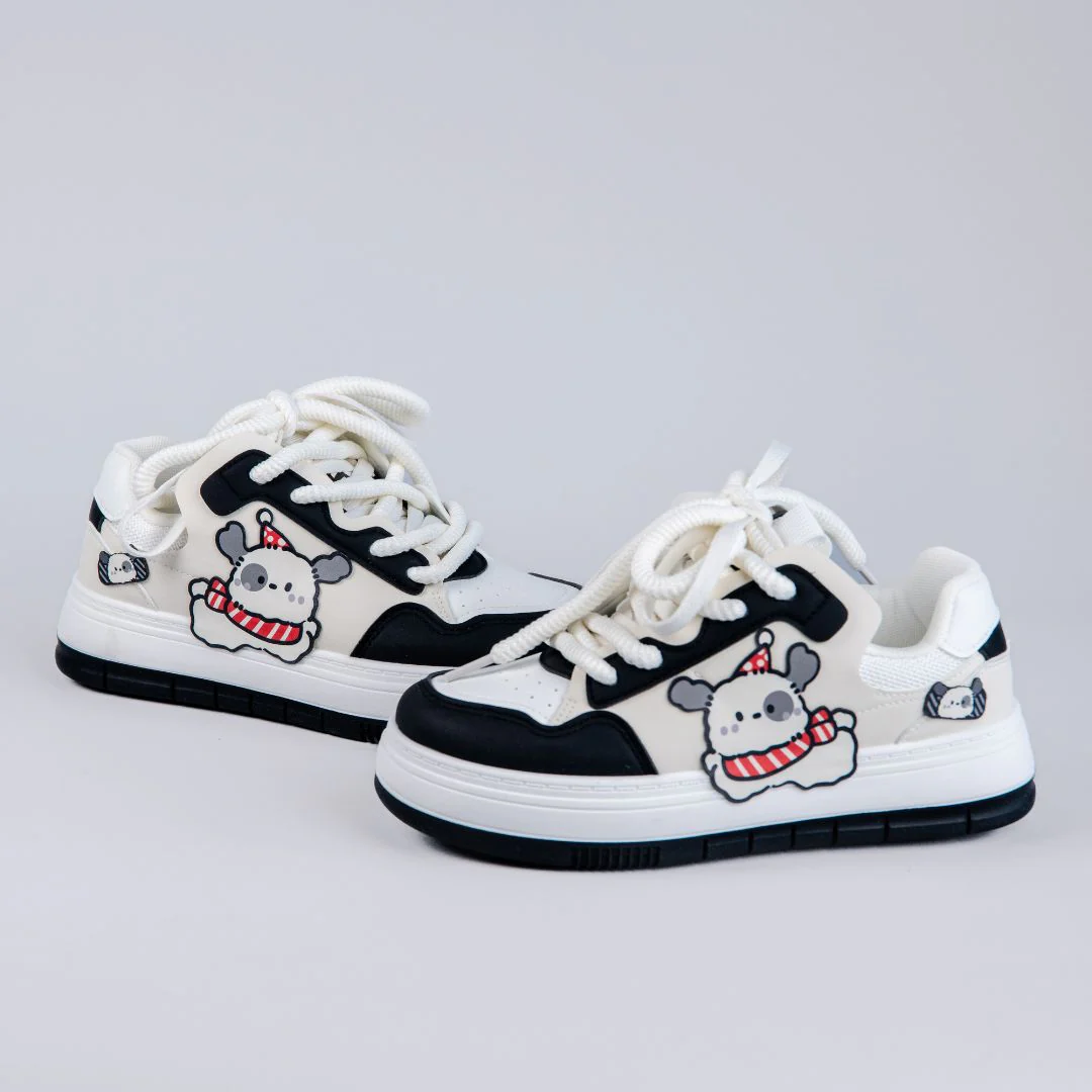 Pawfectly Cozy Puppy Casual Sneakers - Unisex - Image 3