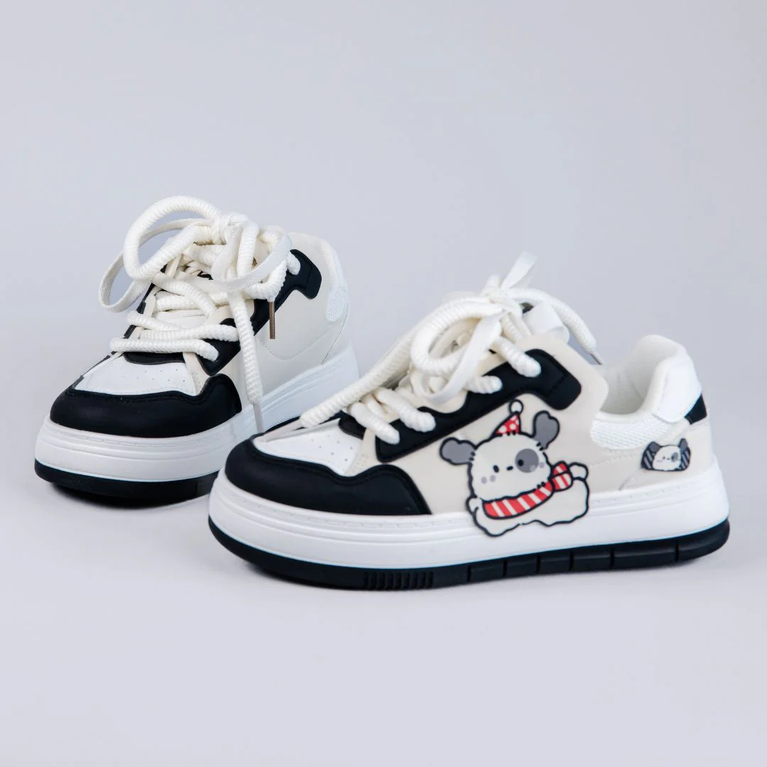 Pawfectly Cozy Puppy Casual Sneakers - Unisex - Image 4