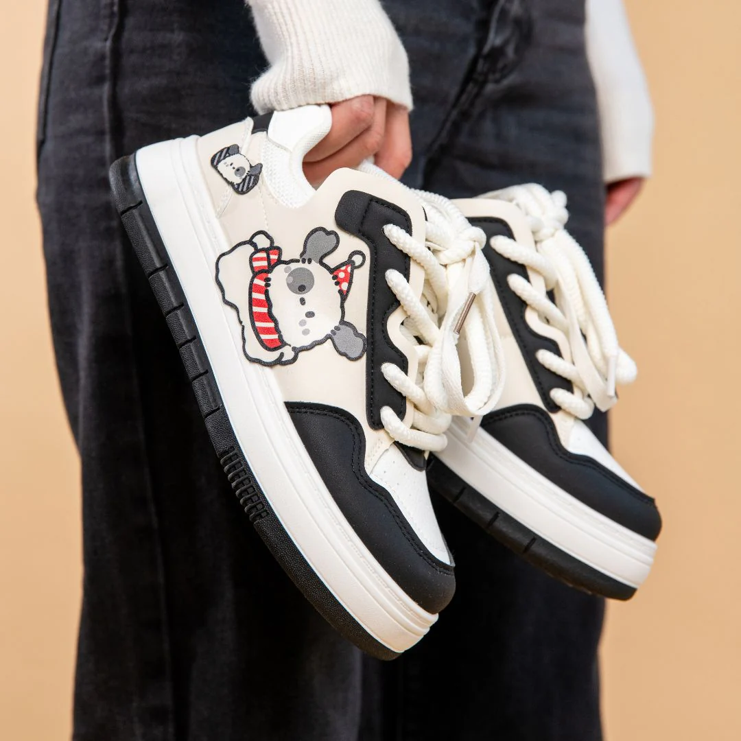 Pawfectly Cozy Puppy Casual Sneakers - Unisex - Image 5