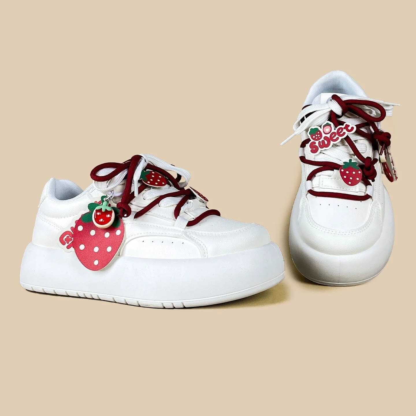 So Sweet Strawberry Shoe Charms Set - Image 4
