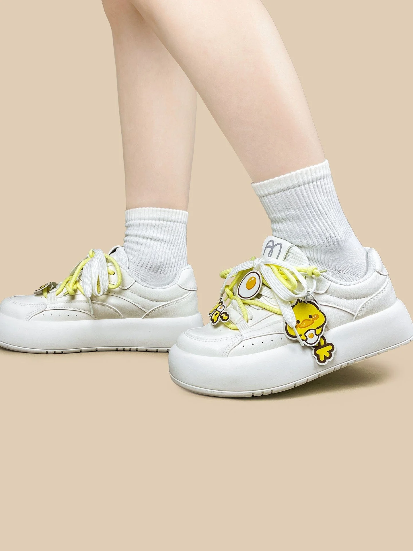 Sunny Side Duck Triple Charms Chunky Sneakers - Women's - Image 9