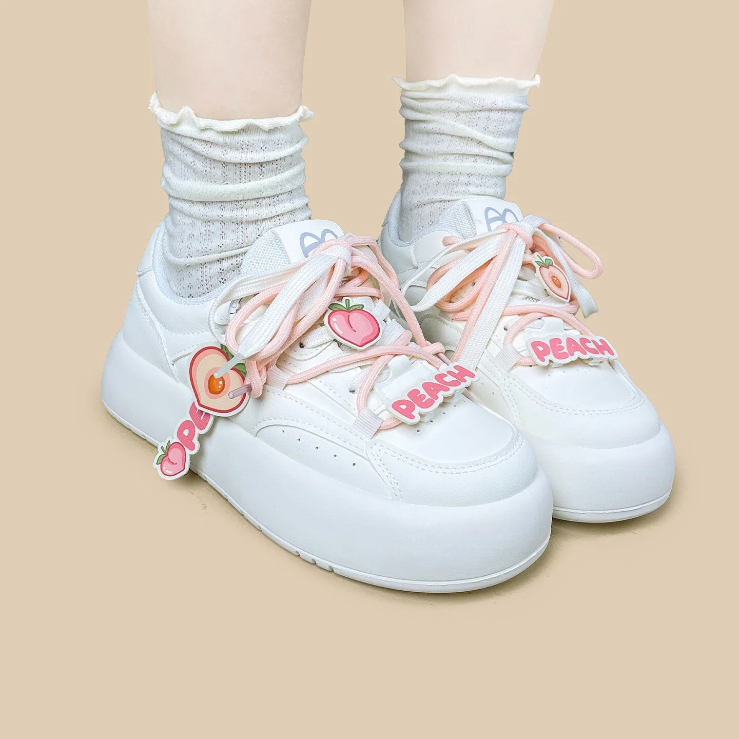 Sweet Escape Peach Charm Edition Chunky Sneakers - Women's - Image 6