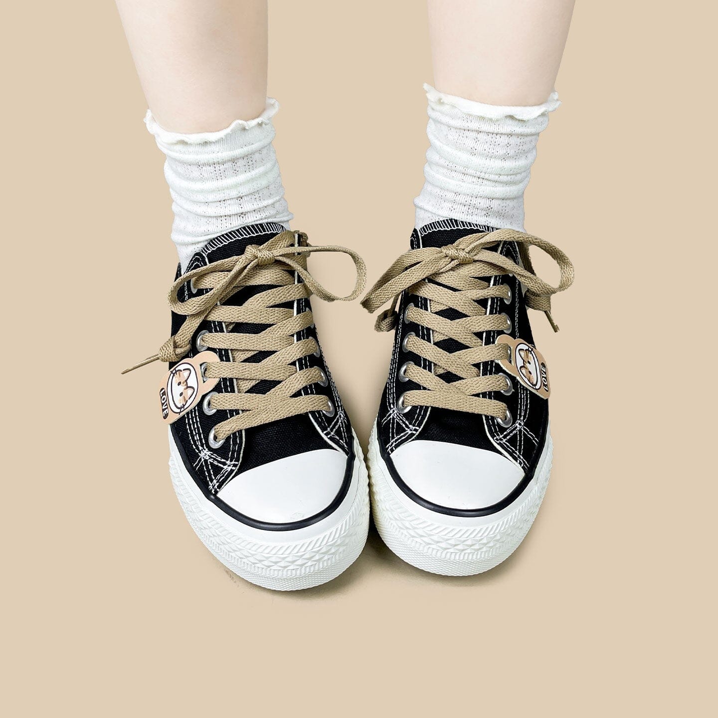 Ultra Chonky Neko Low Top Canvas Shoes - Unisex - Image 5