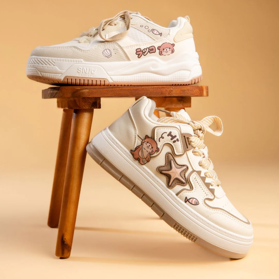 Ultra Friendly Sea Otter Chunky Mid Top Shoes - Women's - Image 6